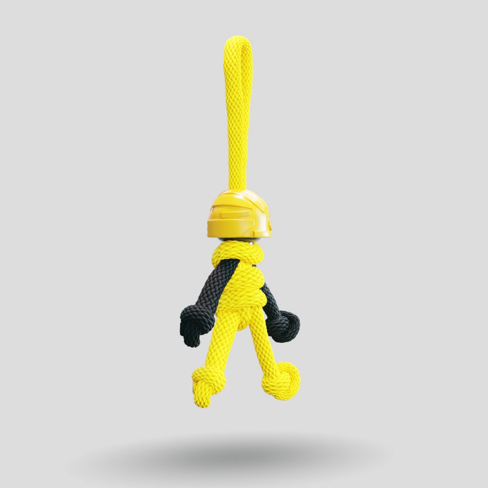 Bumblebee Paracord Buddy Keychain