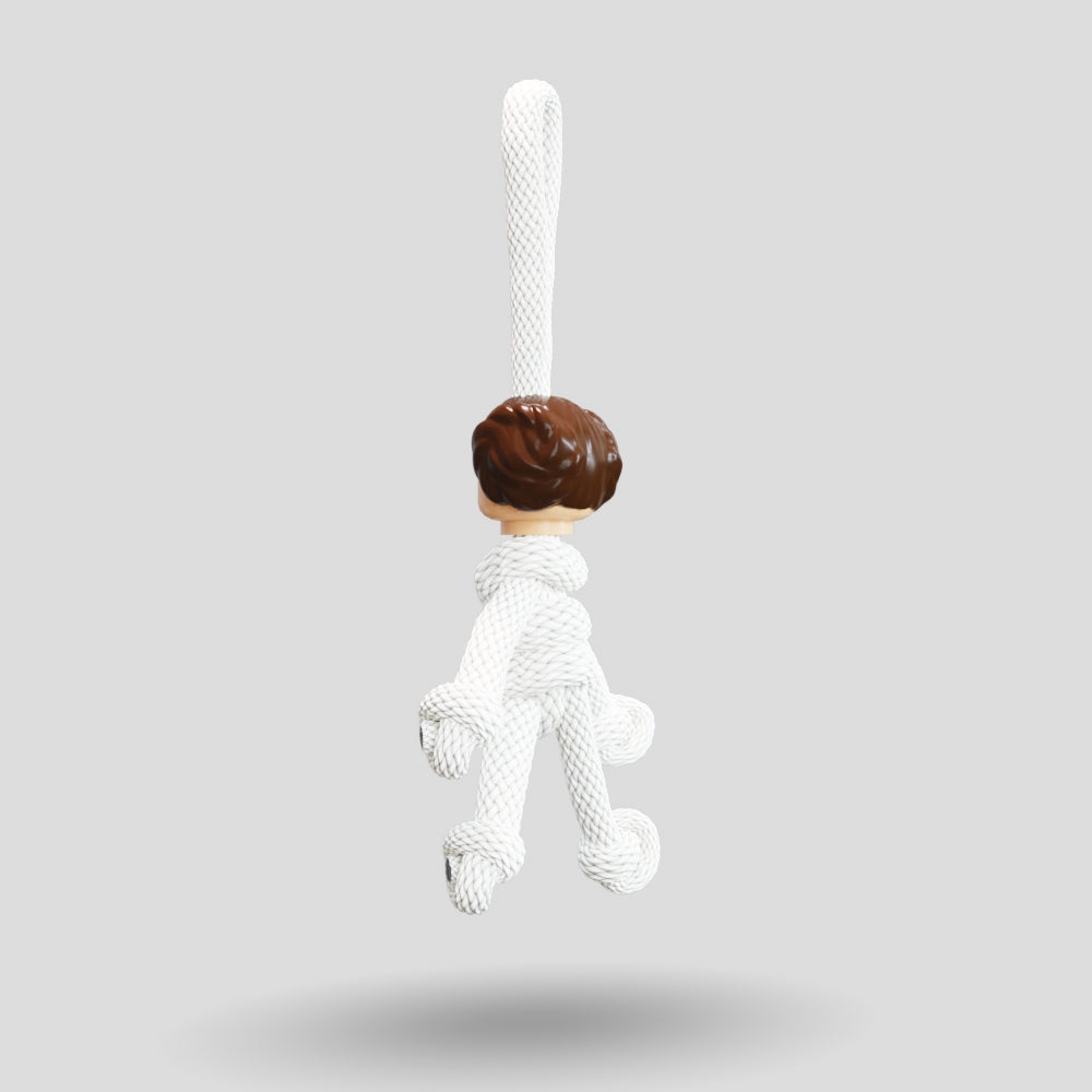 Princess Leia Paracord Buddy Keychain