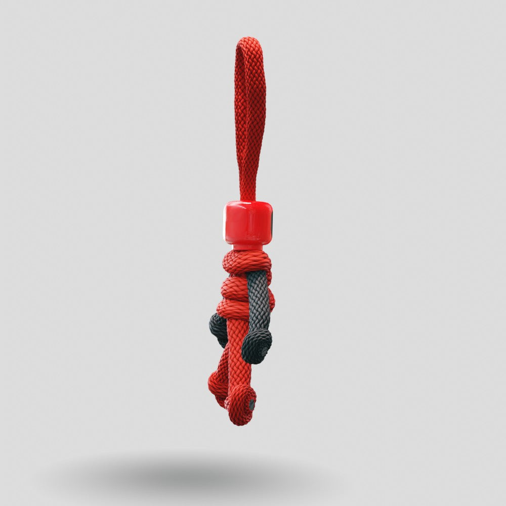 Deadpool Paracord Buddy Keychain