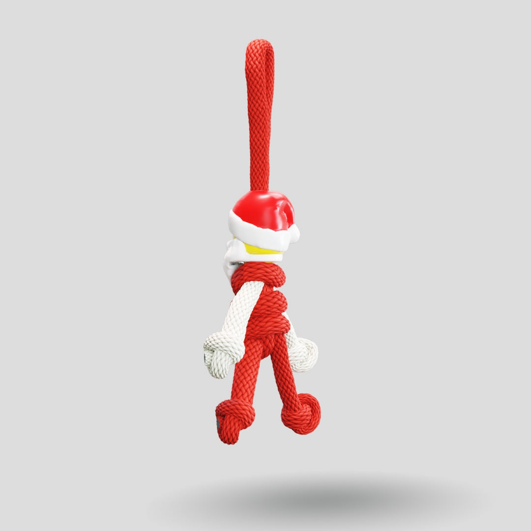 Santa Claus Paracord Buddy Keychain