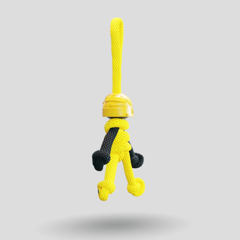 Bumblebee Paracord Buddy Keychain
