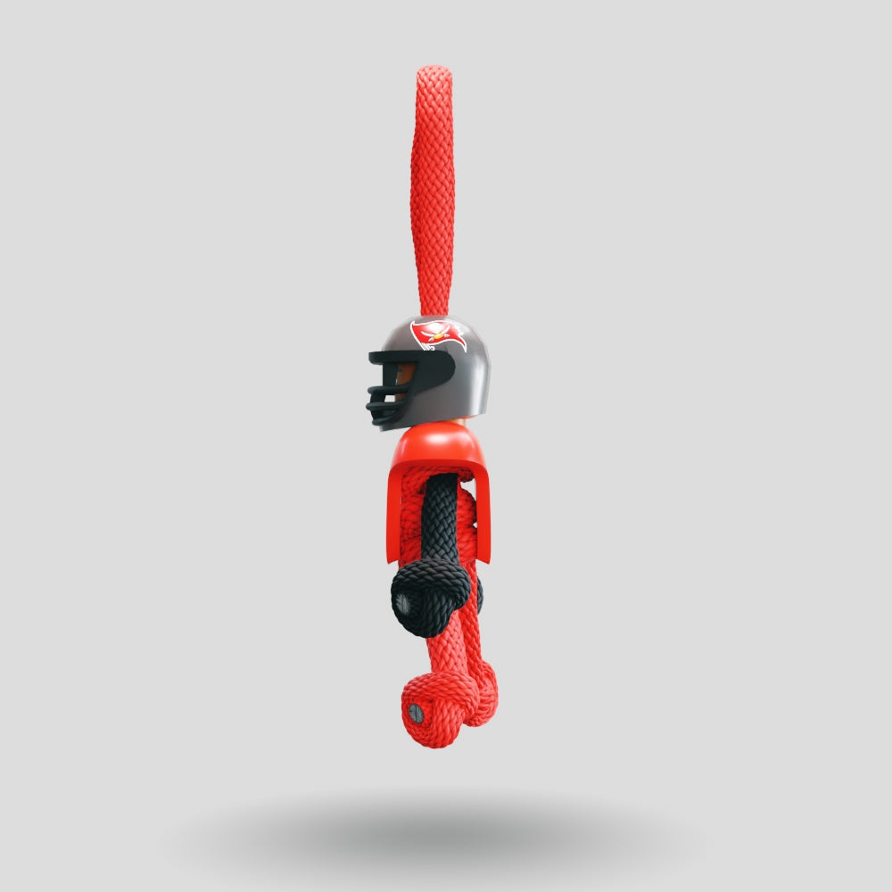 Tampa Bay Buccaneers Paracord Buddy Keychain