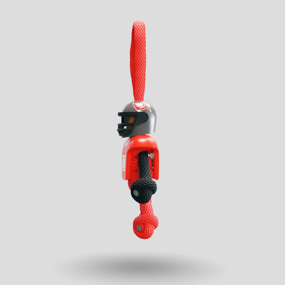 Tampa Bay Buccaneers Paracord Buddy Keychain