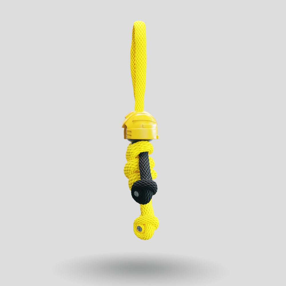 Bumblebee Paracord Buddy Keychain