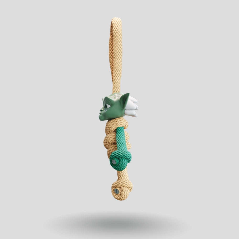 Yoda Paracord Buddy Keychain
