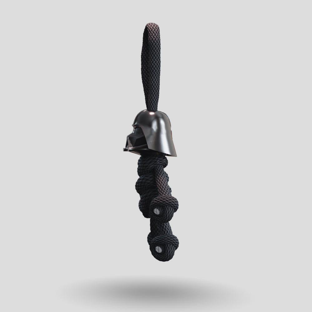 Darth Vader Paracord Buddy Keychain