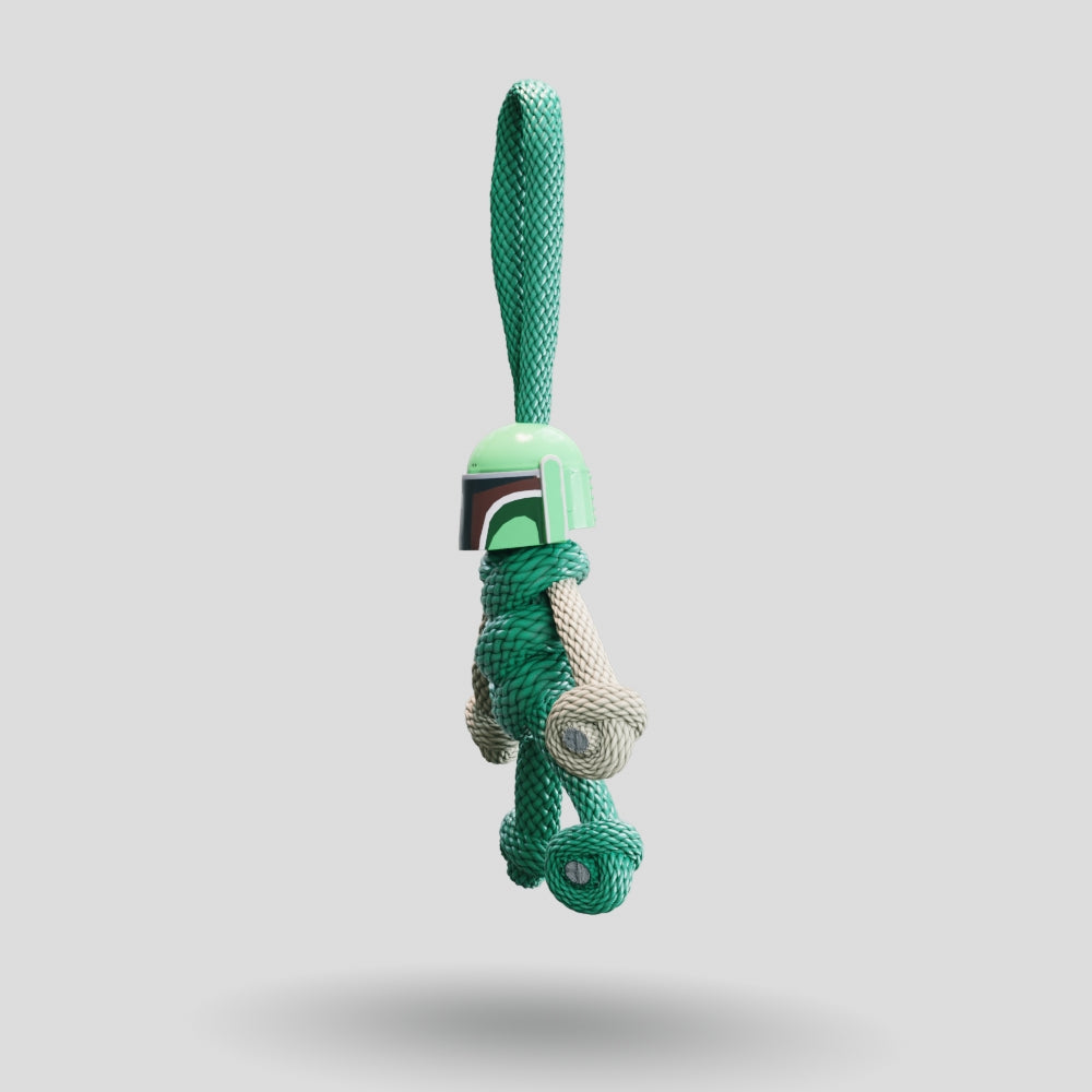 Boba Fett Paracord Buddy Keychain