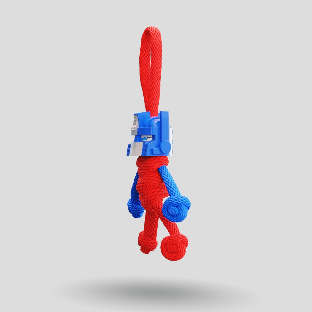 Optimus Prime Paracord Buddy Keychain