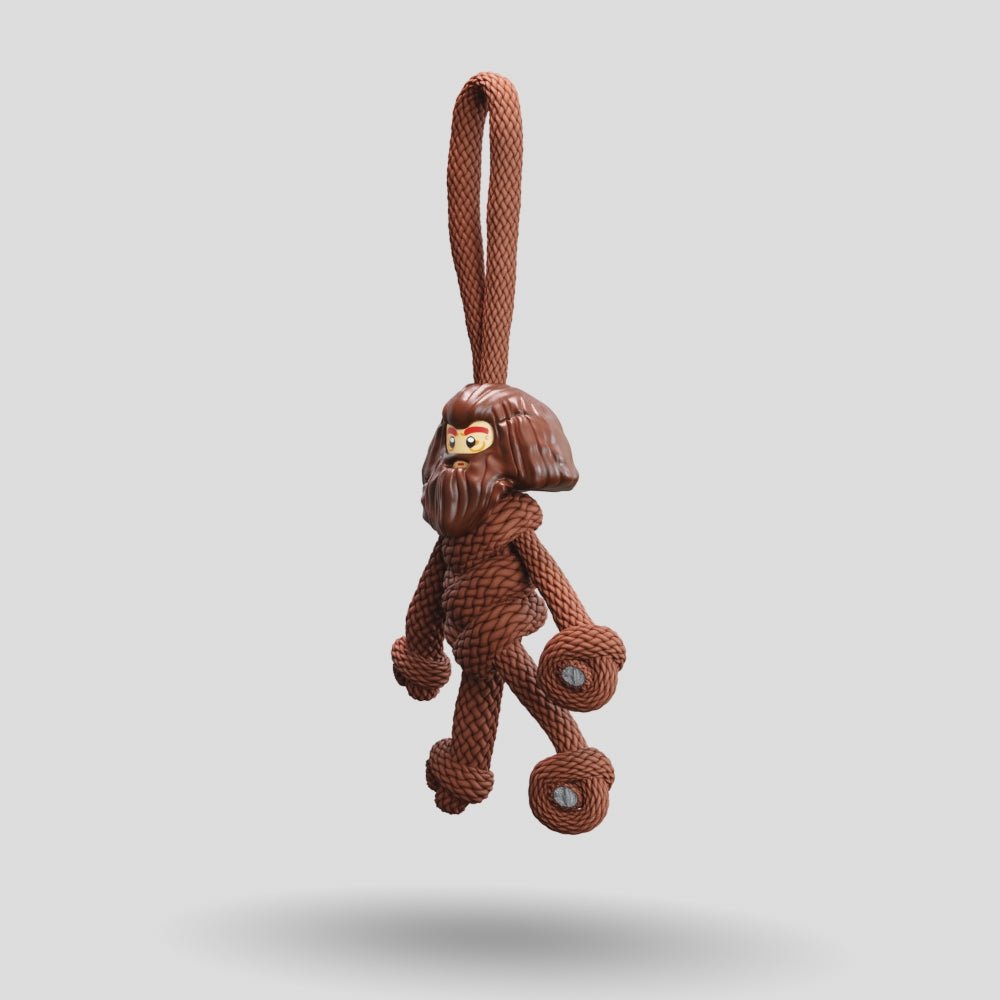 Hagrid Paracord Buddy Keychain
