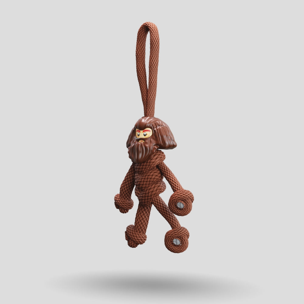 Hagrid Paracord Buddy Keychain