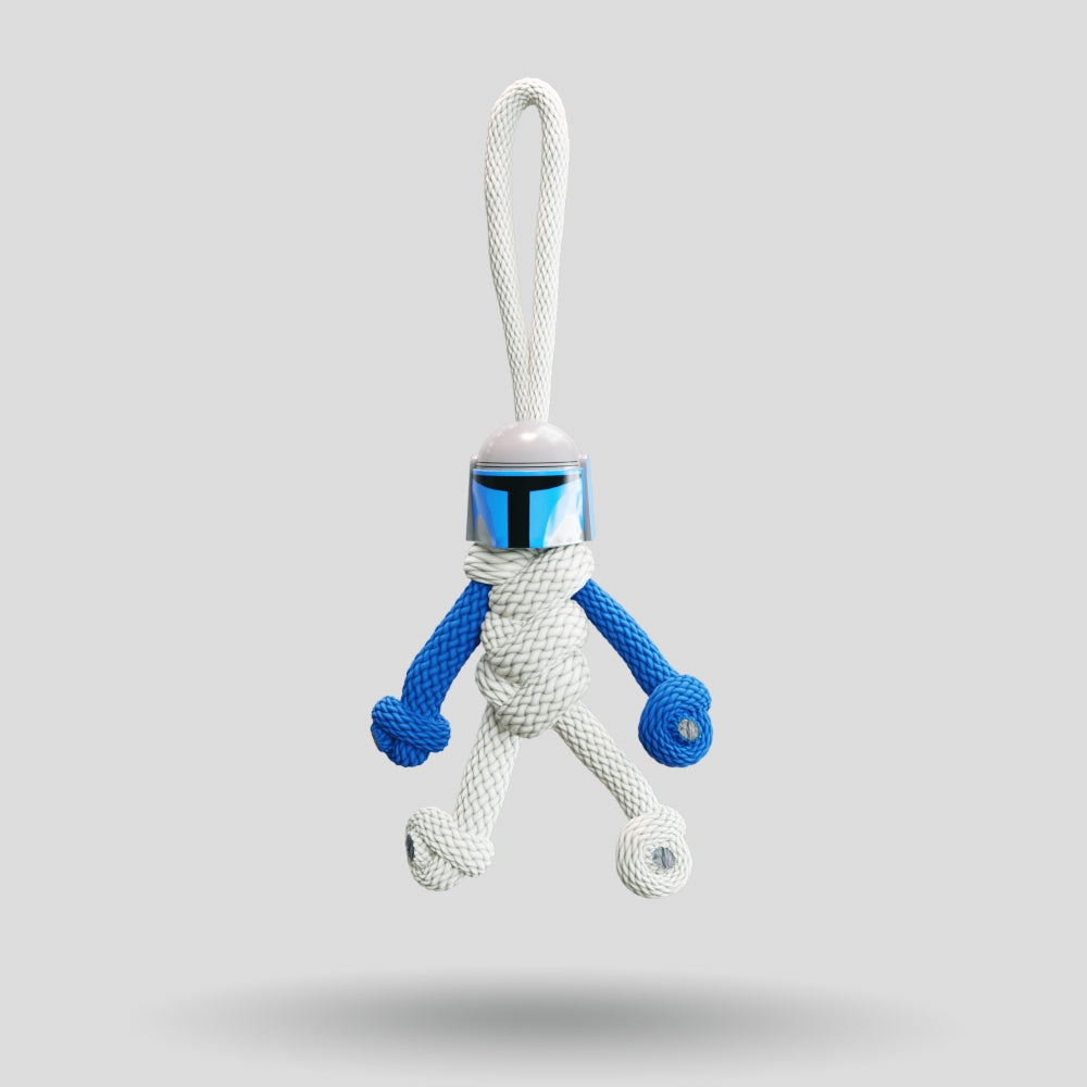 Jango Fett Paracord Buddy Keychain