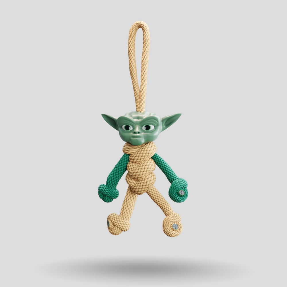 Yoda Paracord Buddy Keychain