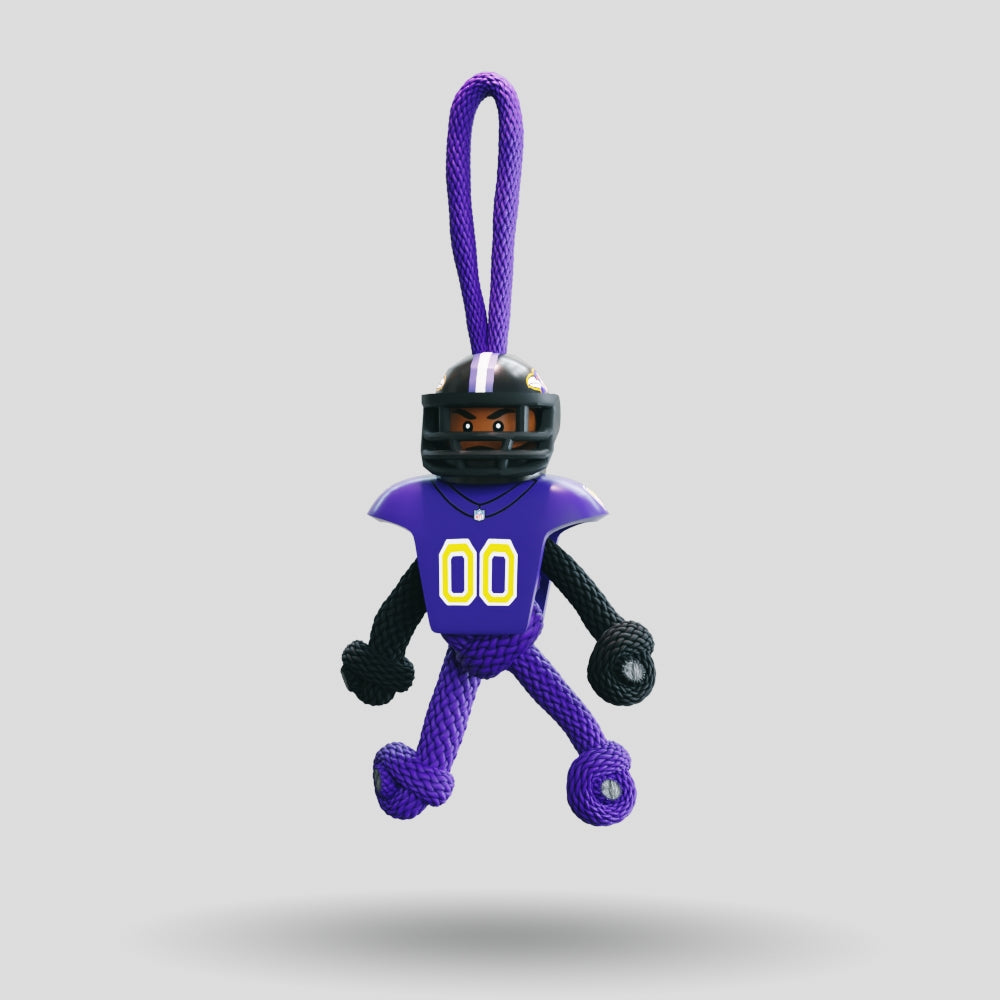 Baltimore Ravens Paracord Buddy Keychain