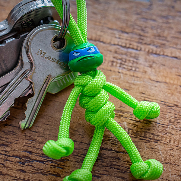 Teenage Mutant Ninja Turtles Paracord Buddy Keychain - Paracord Buddy UK