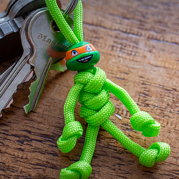 Teenage Mutant Ninja Turtles Paracord Buddy Keychain - Paracord Buddy UK