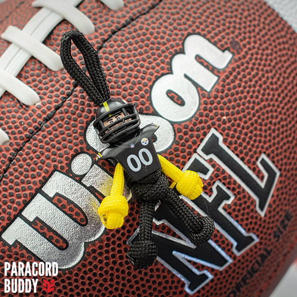 Pittsburgh Steelers Paracord Buddy Keychain