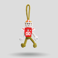 Thumbnail for San Francisco 49ers Paracord Buddy Keychain