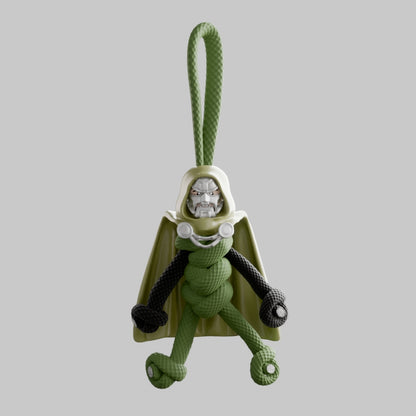 Doctor Doom Paracord Buddy Keychain