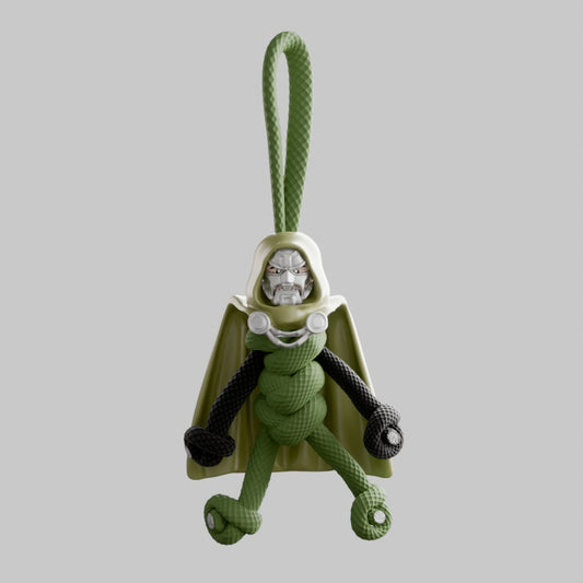 Doctor Doom Paracord Buddy Keychain
