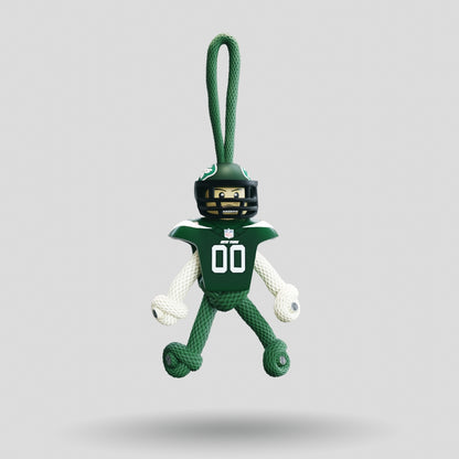 New York Jets Paracord Buddy Keychain