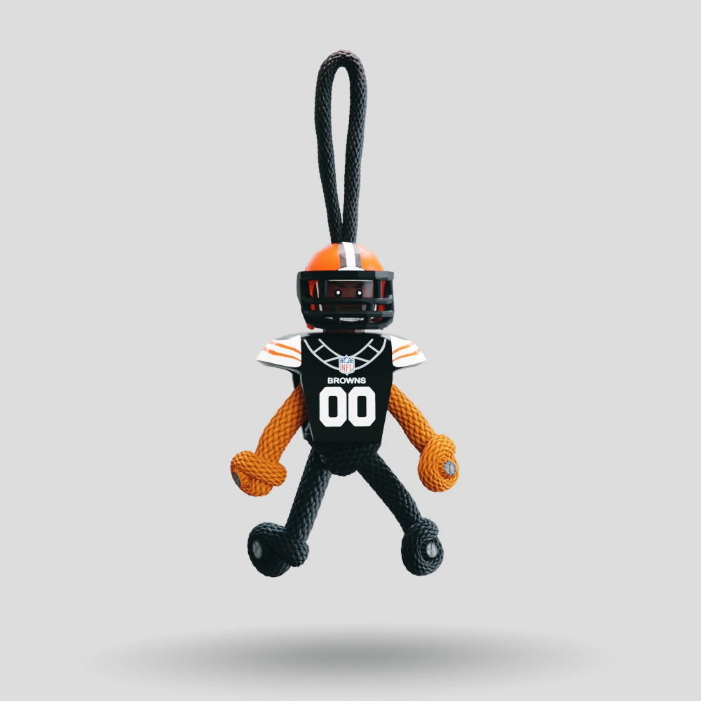 Cleveland Browns Paracord Buddy Keychain