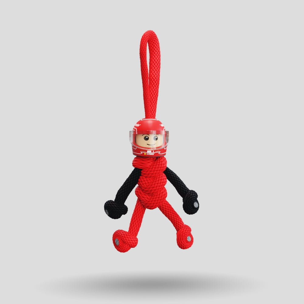 Limited Edition Charles Lerclerc Racing Paracord Buddy Keychain