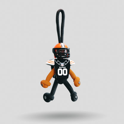 Cleveland Browns Paracord Buddy Keychain