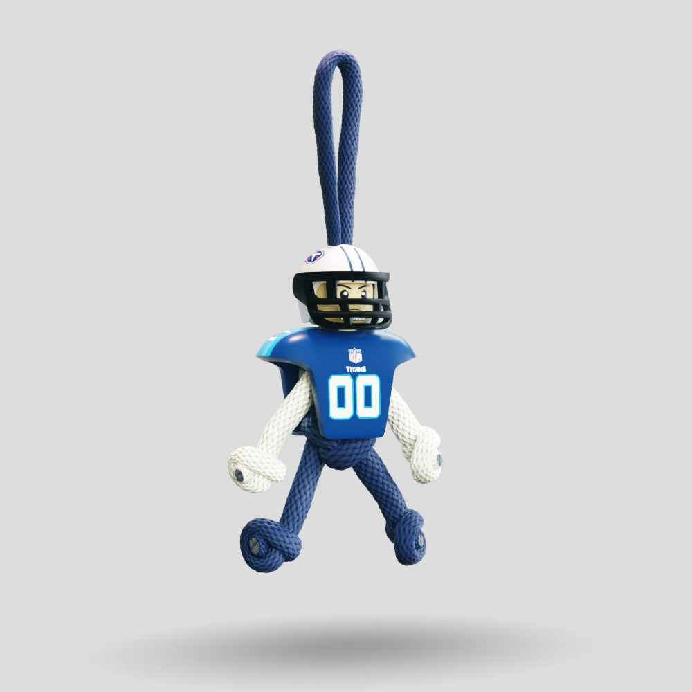 Tennessee Titans Paracord Buddy Keychain