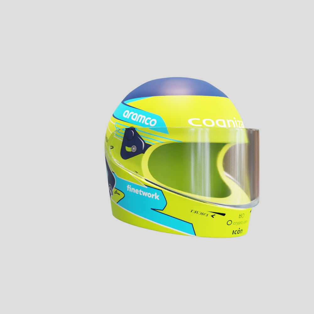 Fernando Alonso Nano Helmet