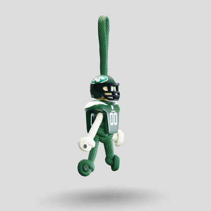 New York Jets Paracord Buddy Keychain