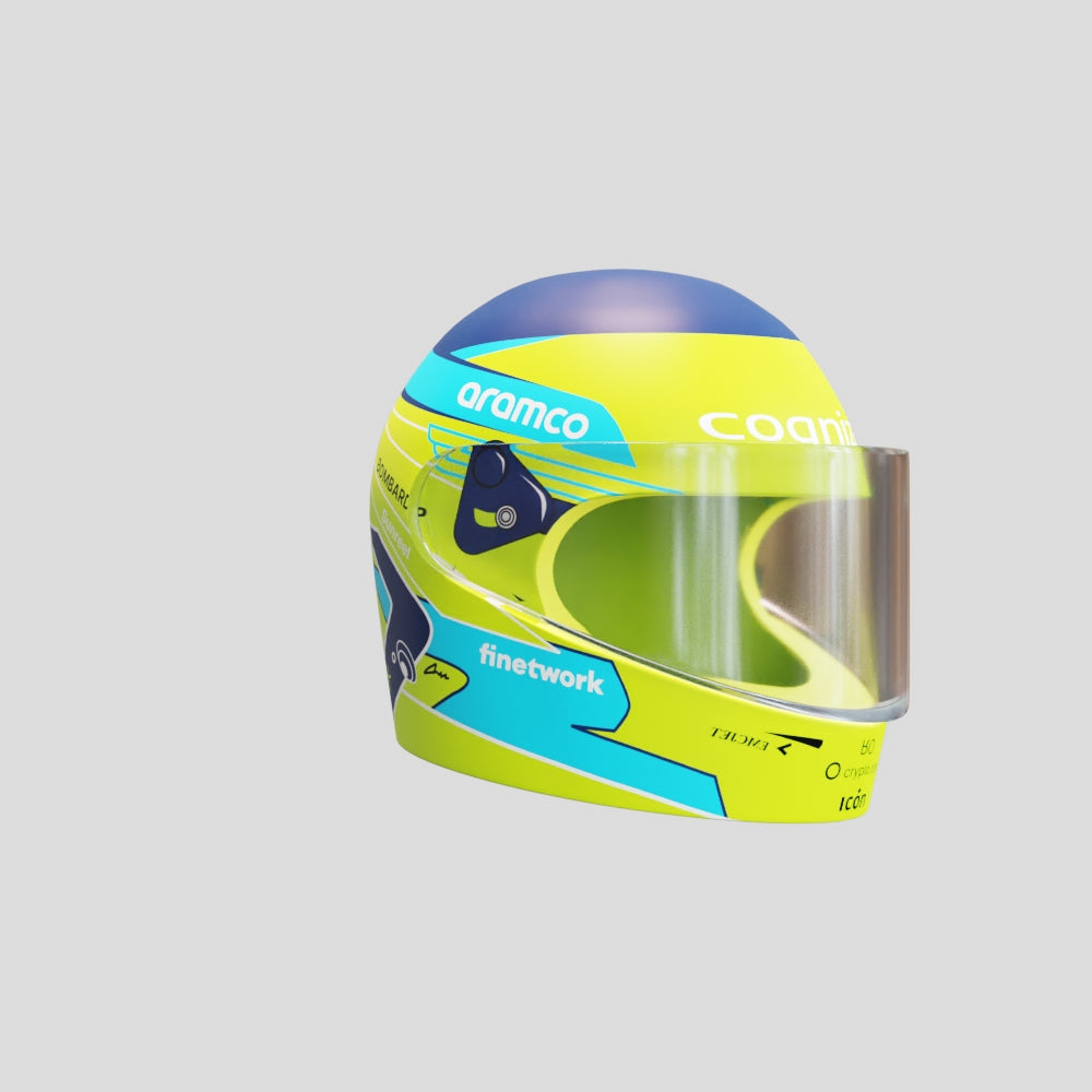 Fernando Alonso Nano Helmet