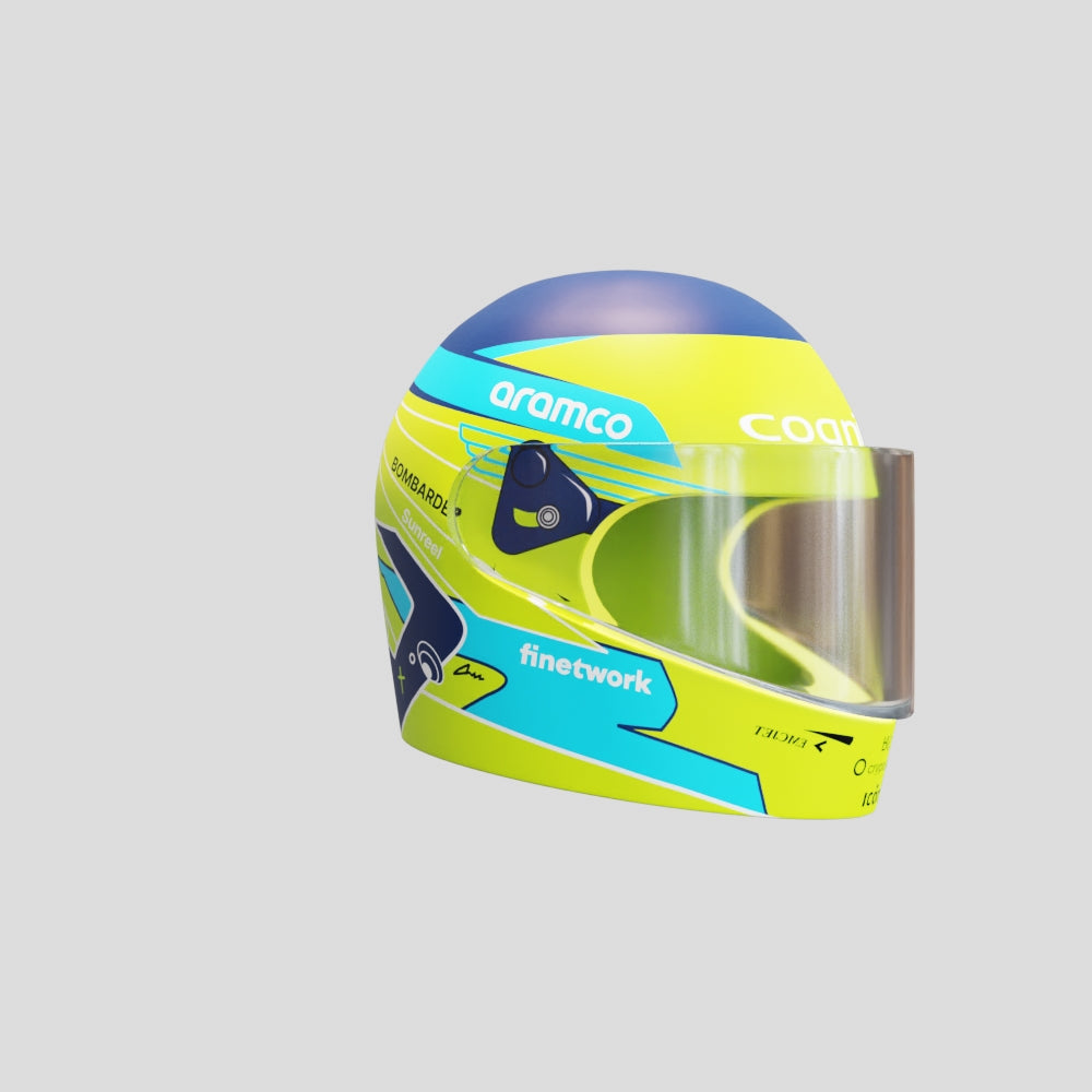 Fernando Alonso Nano Helmet