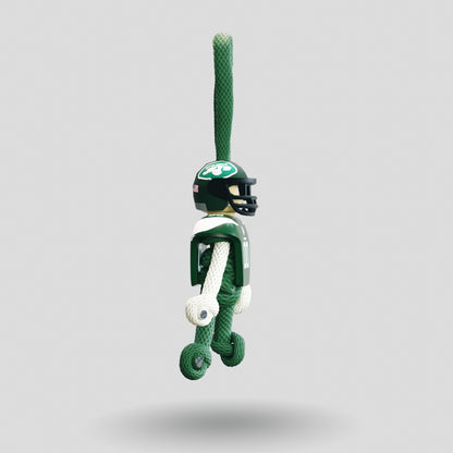 New York Jets Paracord Buddy Keychain