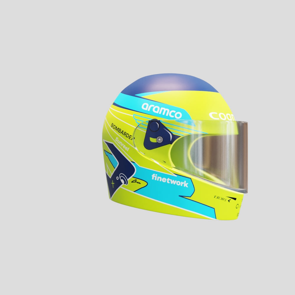 Fernando Alonso Nano Helmet