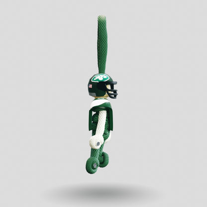 New York Jets Paracord Buddy Keychain