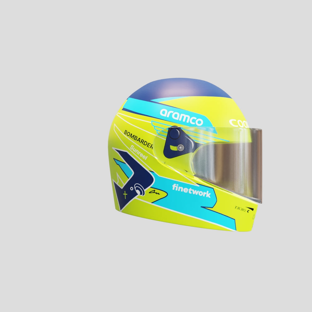 Fernando Alonso Nano Helmet