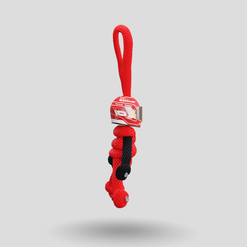 Limited Edition Charles Lerclerc Racing Paracord Buddy Keychain