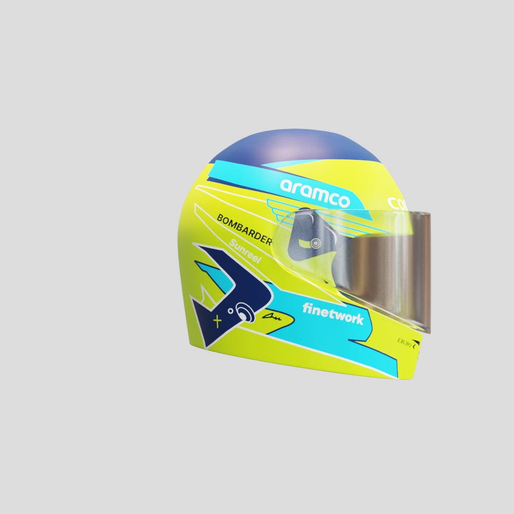 Fernando Alonso Nano Helmet