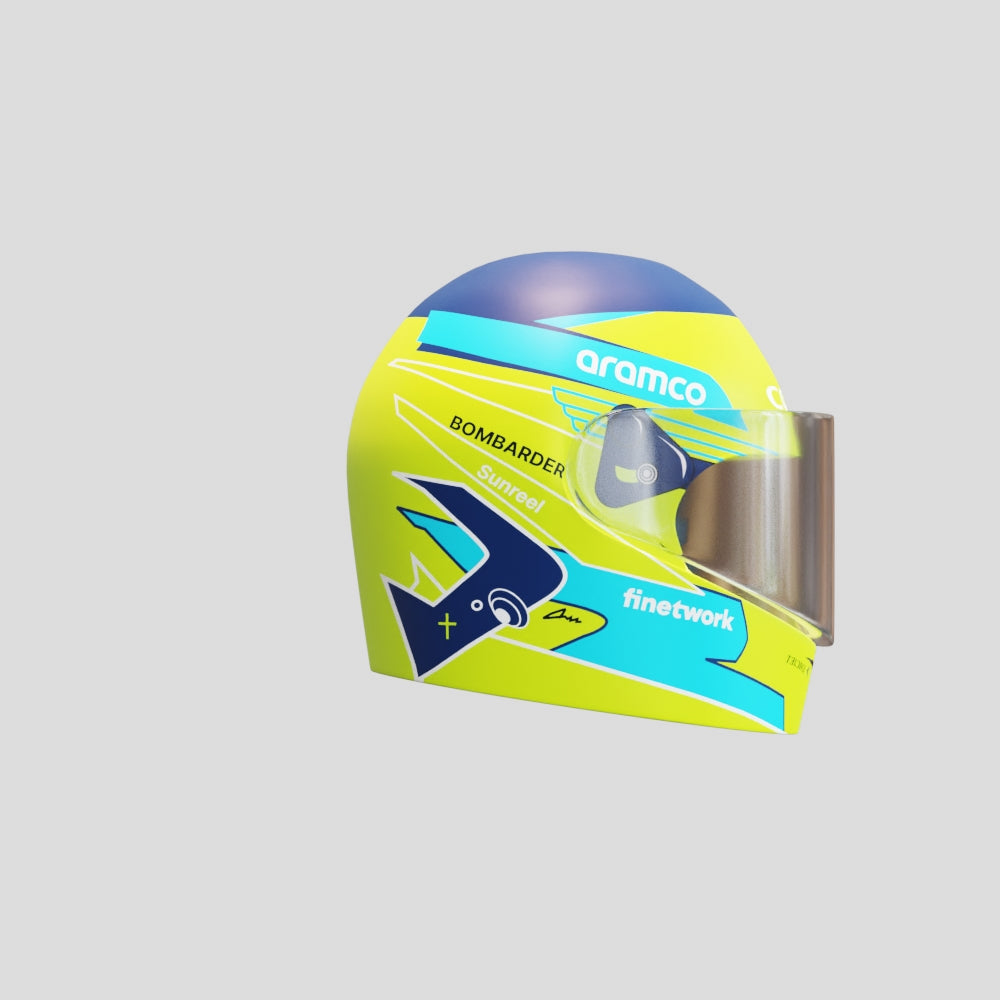 Fernando Alonso Nano Helmet