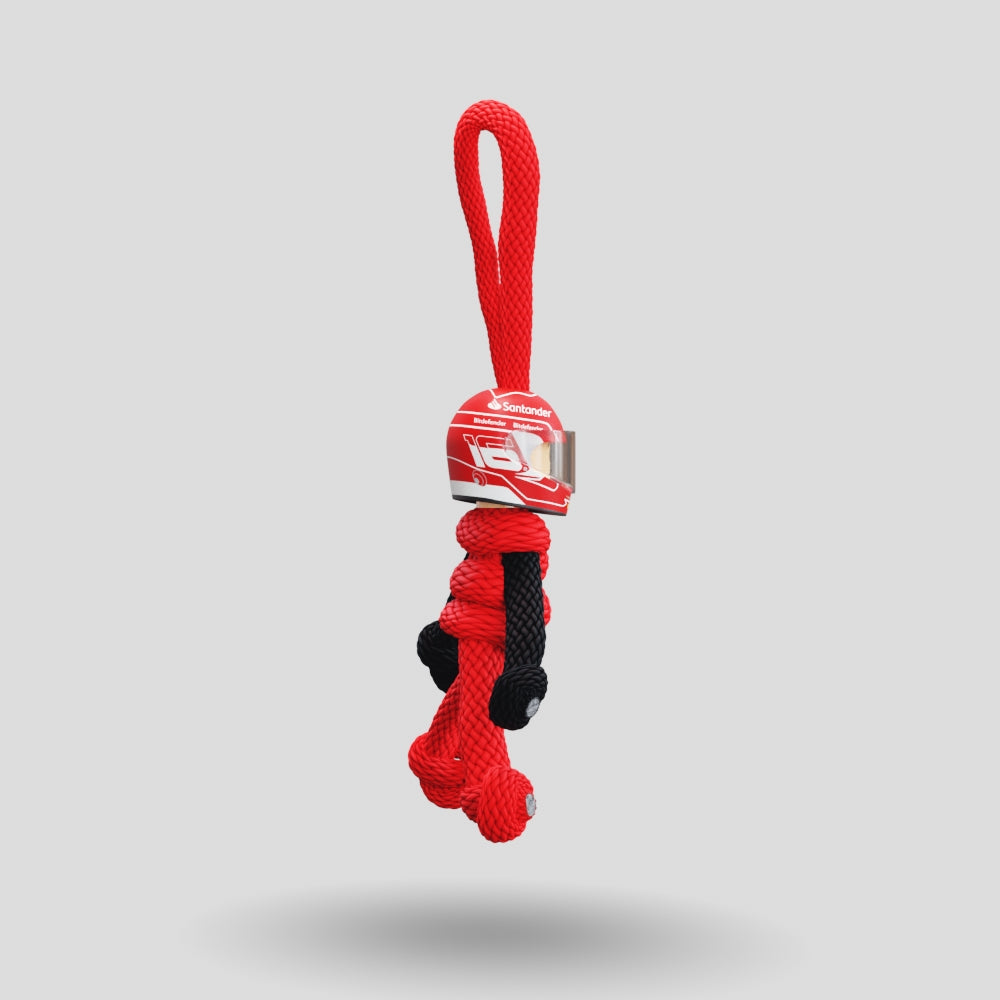 Limited Edition Charles Lerclerc Racing Paracord Buddy Keychain