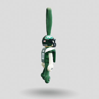 New York Jets Paracord Buddy Keychain