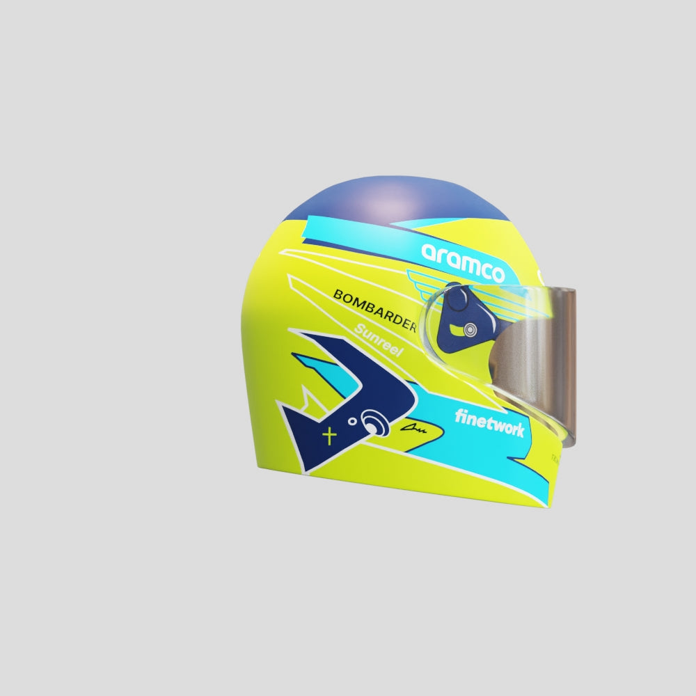 Fernando Alonso Nano Helmet