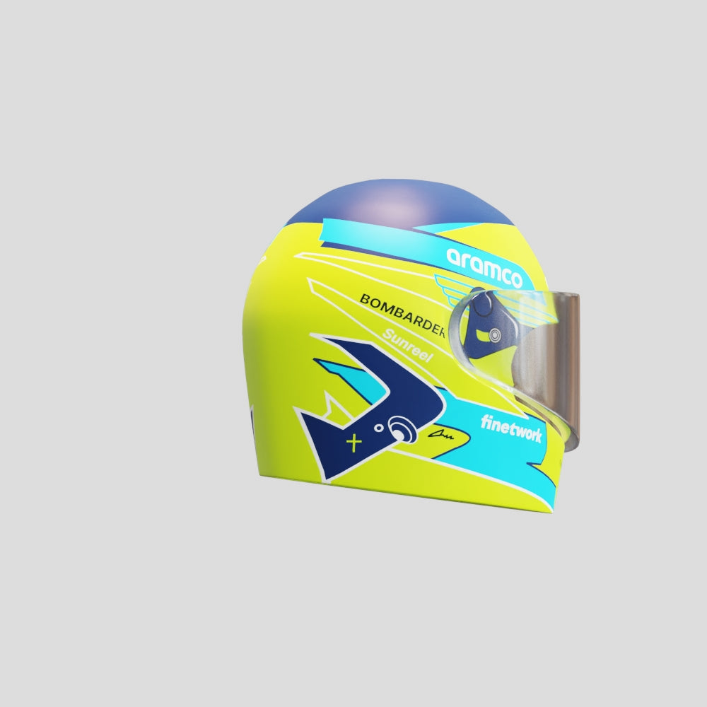 Fernando Alonso Nano Helmet