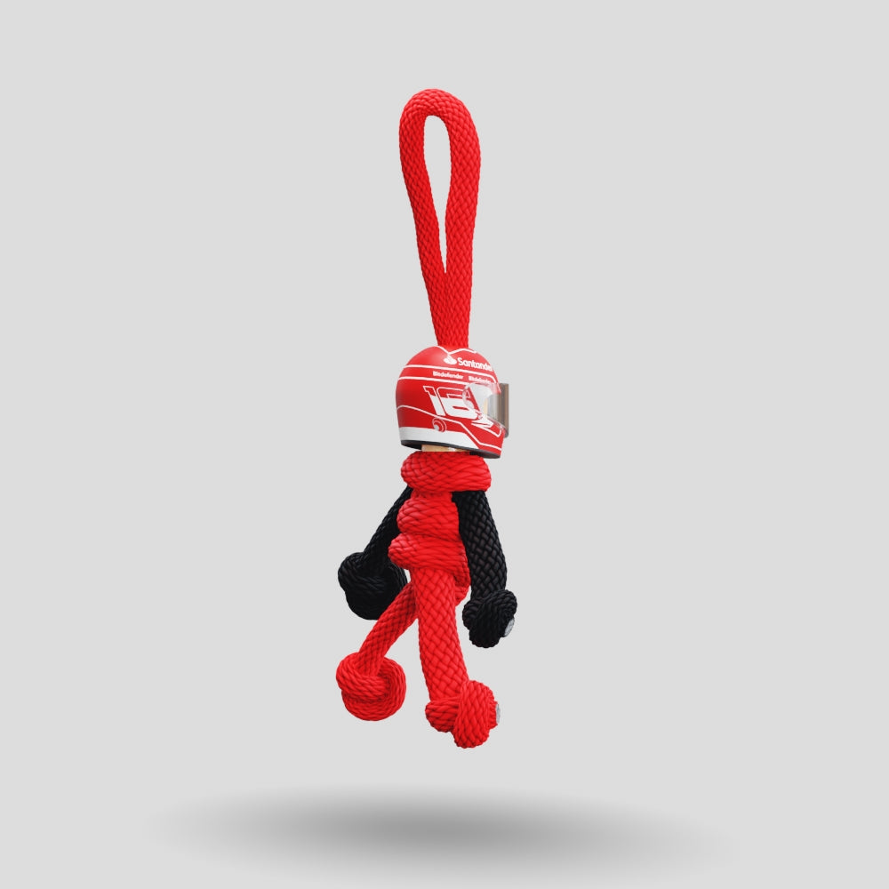 Limited Edition Charles Lerclerc Racing Paracord Buddy Keychain