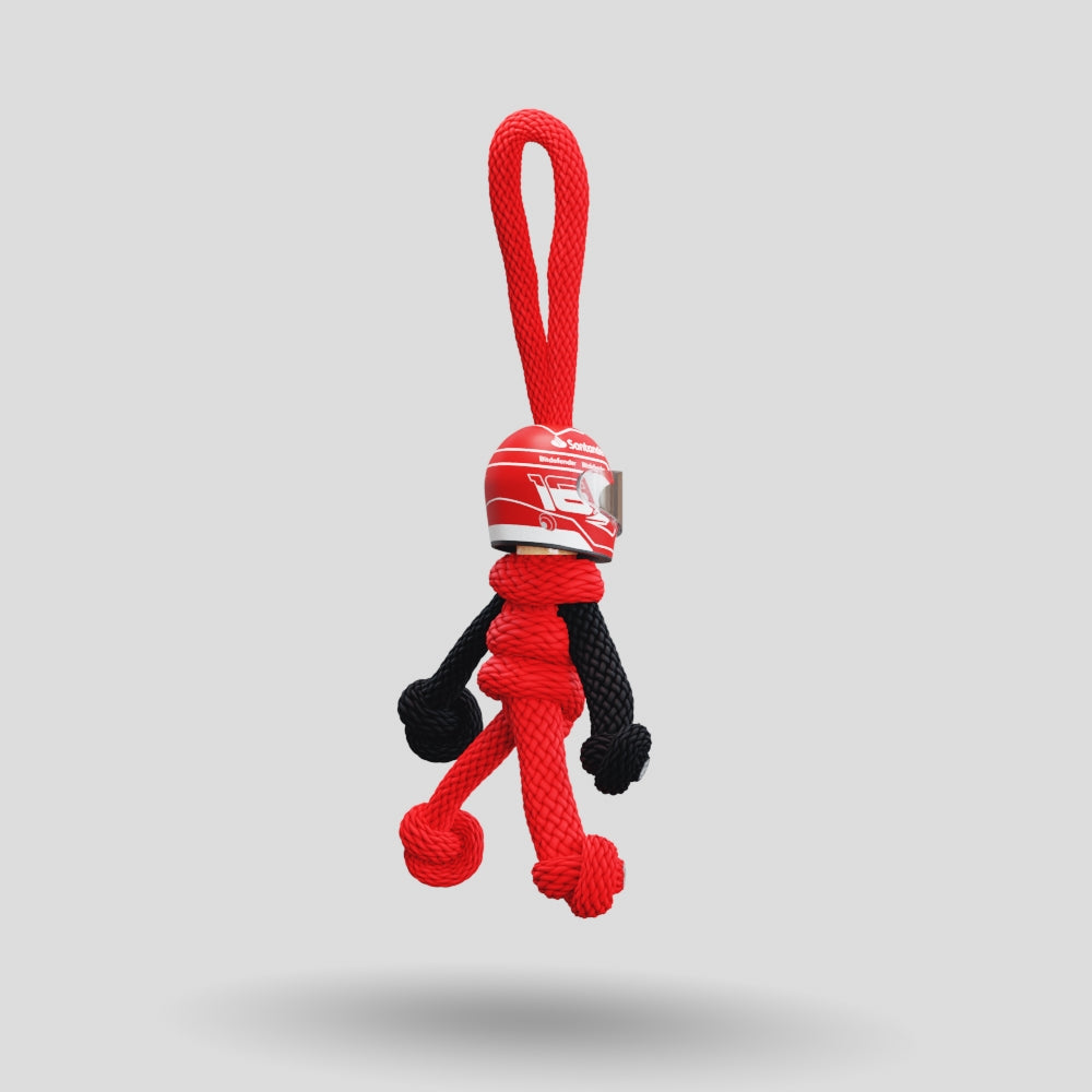 Limited Edition Charles Lerclerc Racing Paracord Buddy Keychain