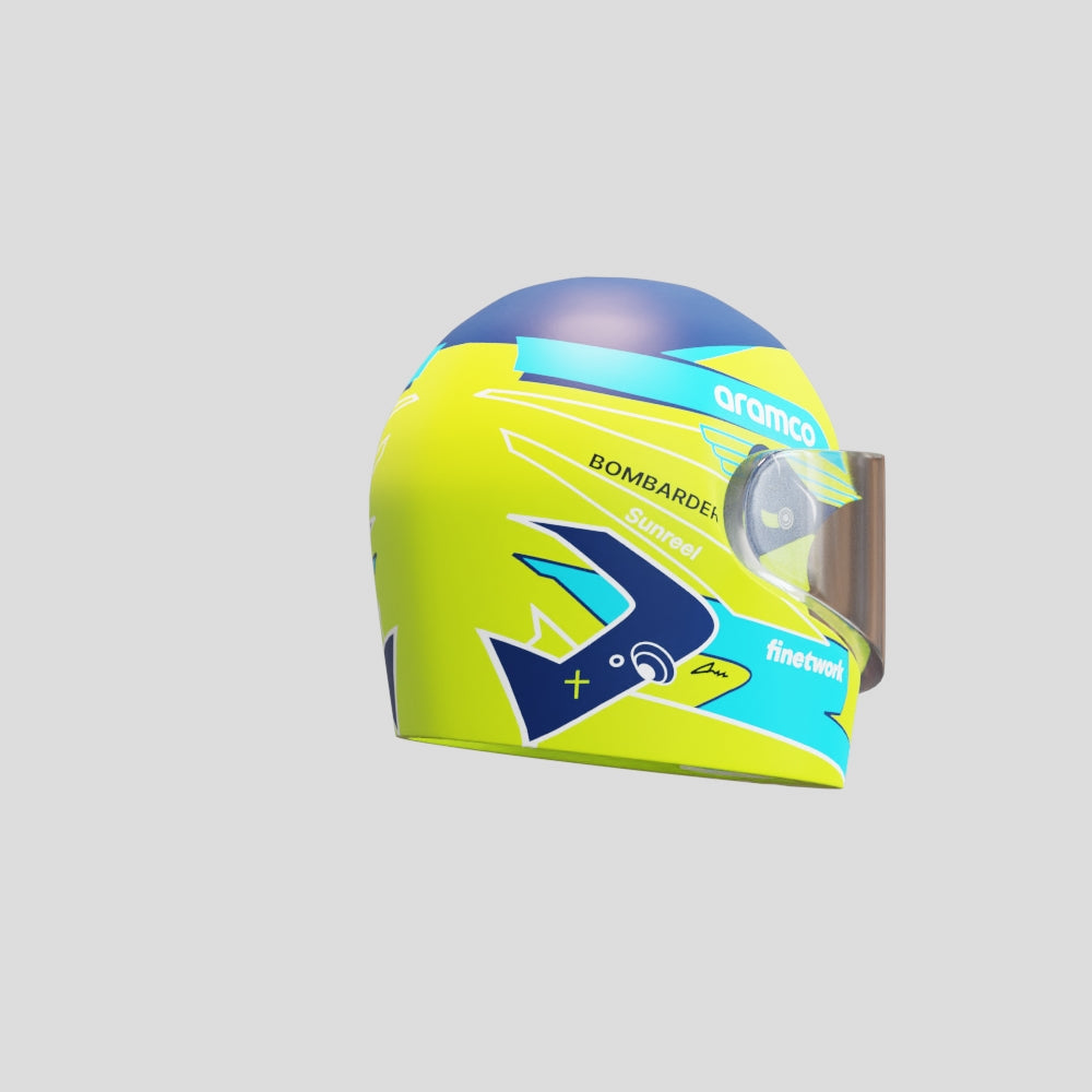 Fernando Alonso Nano Helmet