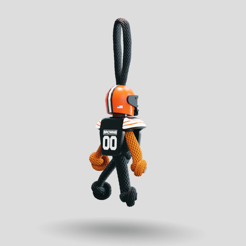 Cleveland Browns Paracord Buddy Keychain