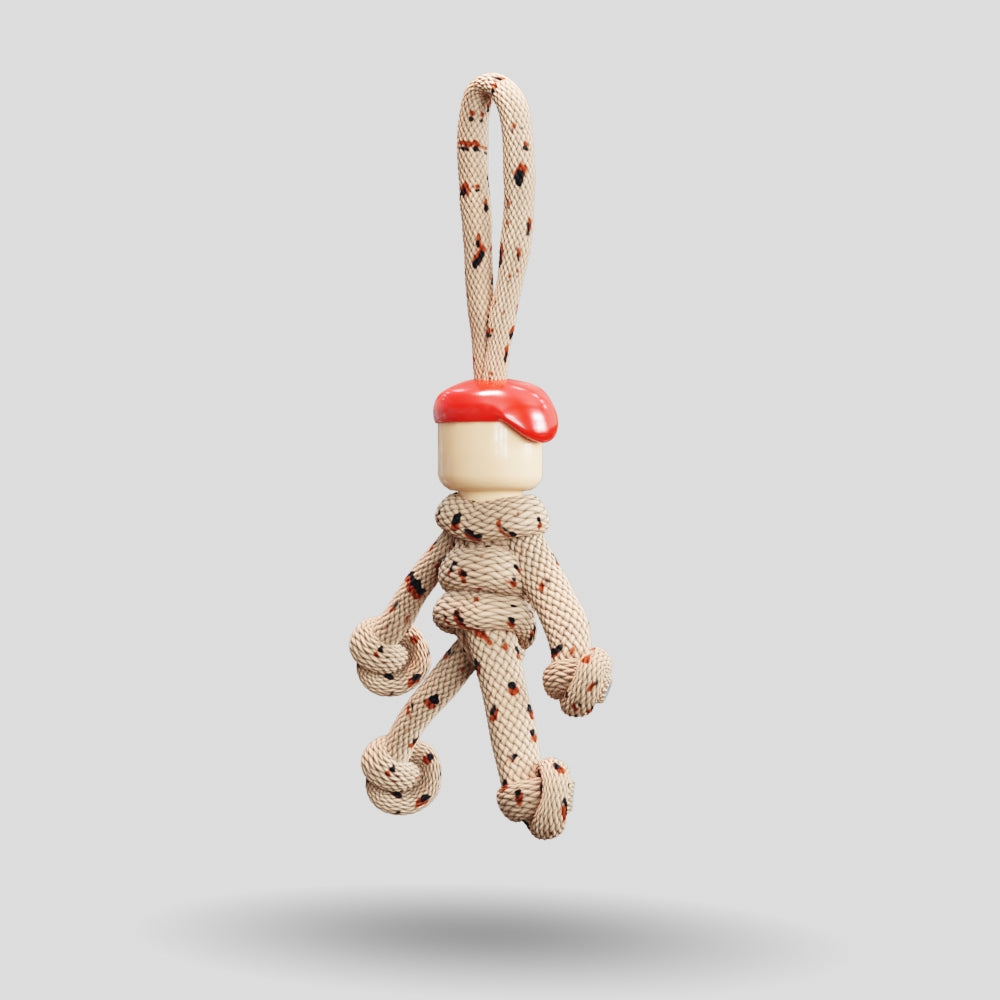 Paratrooper Paracord Buddy Keychain