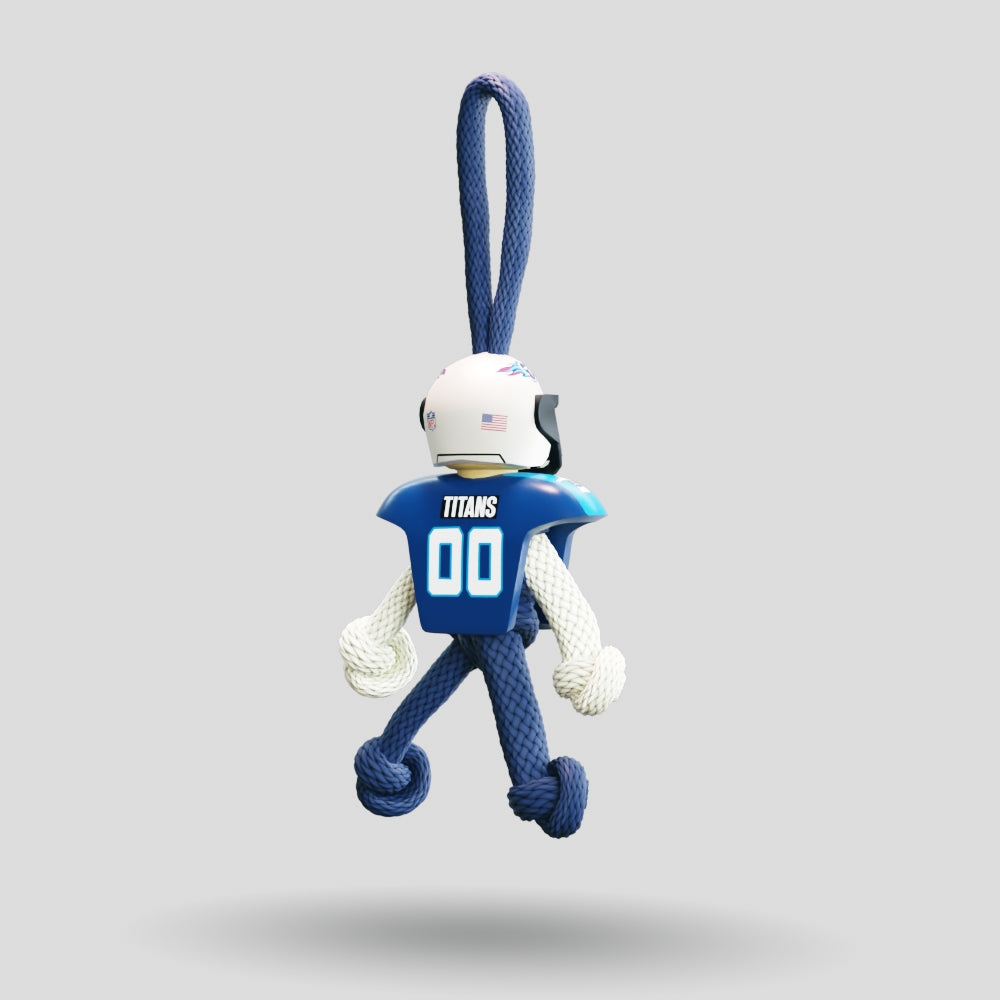 Tennessee Titans Paracord Buddy Keychain