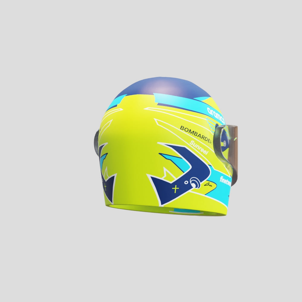 Fernando Alonso Nano Helmet